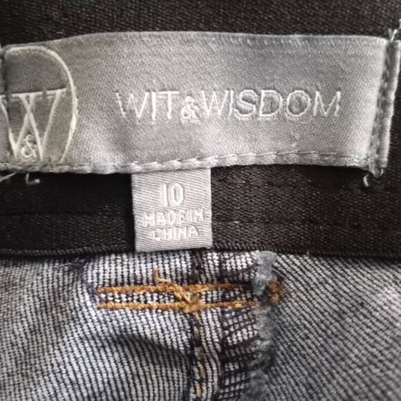 Wit & Wisdom Dark Blue Ab Solution Bootcut Jeans Sz.10 EUC - Picture 6 of 8